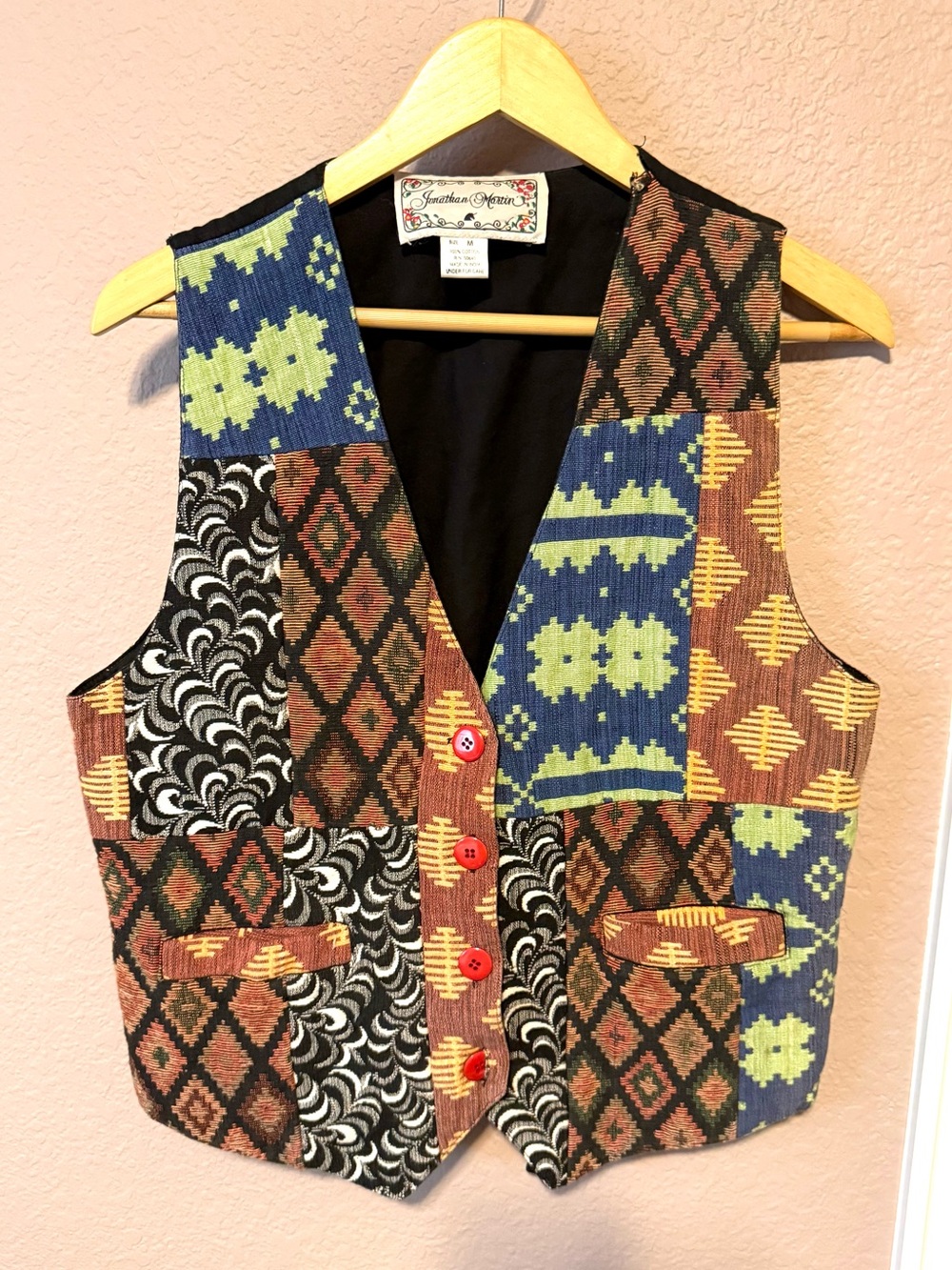 Vintage Jonathan Martin Women’s Vest